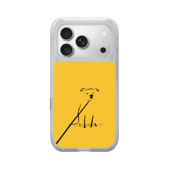 A stubborn dog on a walk