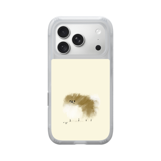 A feisty Pomeranian