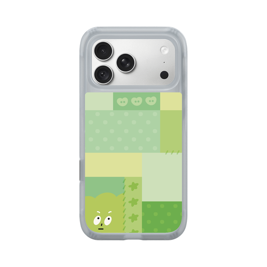 patchwork of little green monster