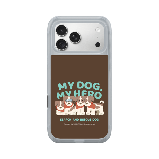 My dog, My hero-Search and Rescue Dog: Jack Russell Terrier(Color)