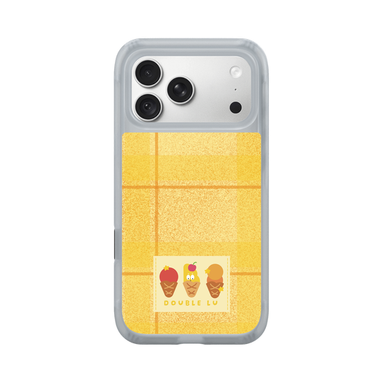 little yellow monster dessert fabric labels