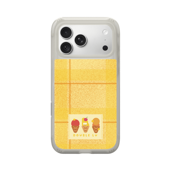 little yellow monster dessert fabric labels