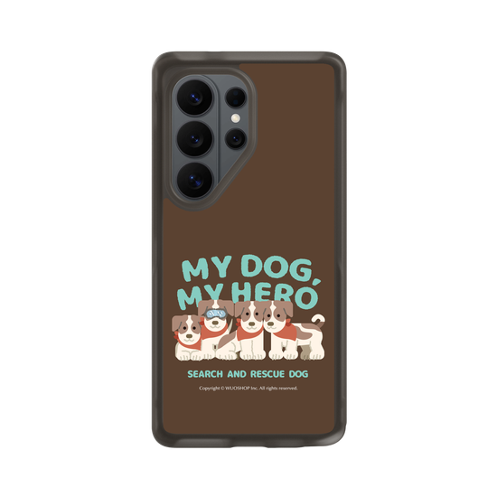 My dog, My hero-Search and Rescue Dog: Jack Russell Terrier(Color)