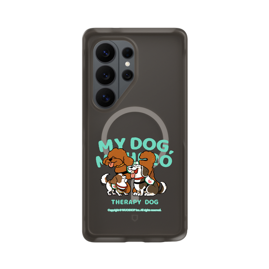My dog, My hero-Therapy Dog: Mixed Breed x Long-haired Chihuahua x Standard Poodle(Clear)