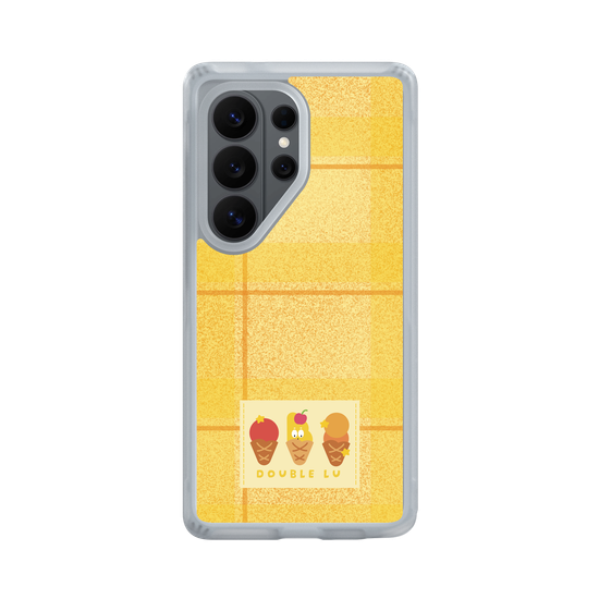 little yellow monster dessert fabric labels