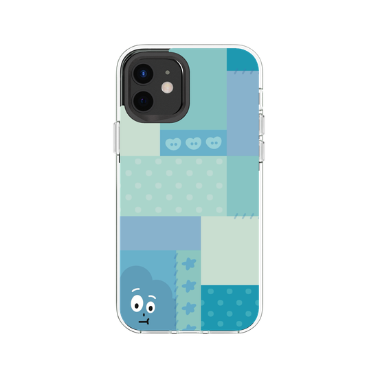 patchwork of little blue monster