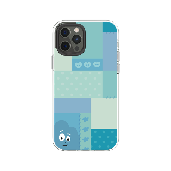 patchwork of little blue monster