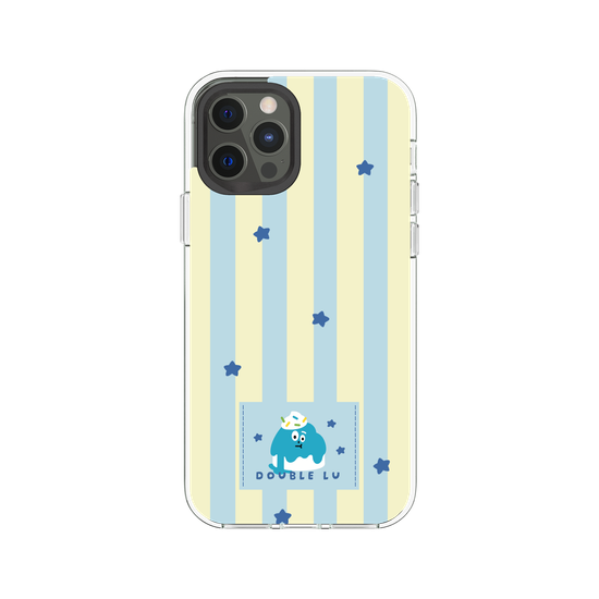 little blue monster dessert fabric labels