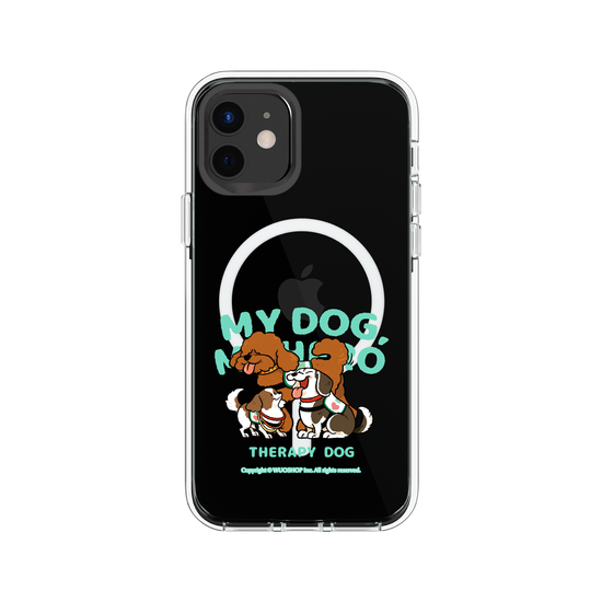 My dog, My hero-Therapy Dog: Mixed Breed x Long-haired Chihuahua x Standard Poodle(Clear)