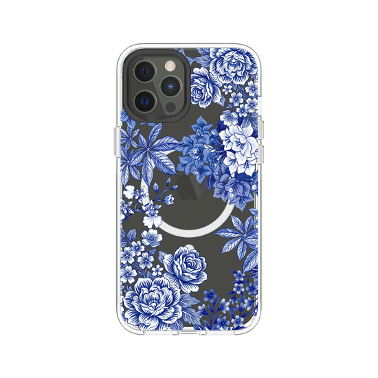 Taiwanese Floral Fabric · Blue & White