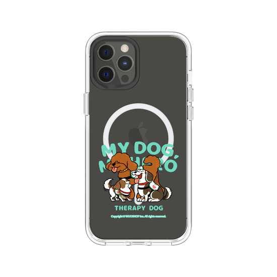 My dog, My hero-Therapy Dog: Mixed Breed x Long-haired Chihuahua x Standard Poodle(Clear)