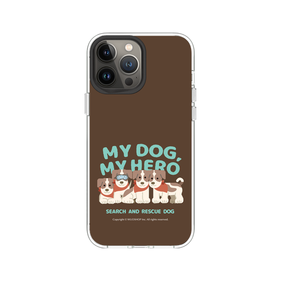 My dog, My hero-Search and Rescue Dog: Jack Russell Terrier(Color)