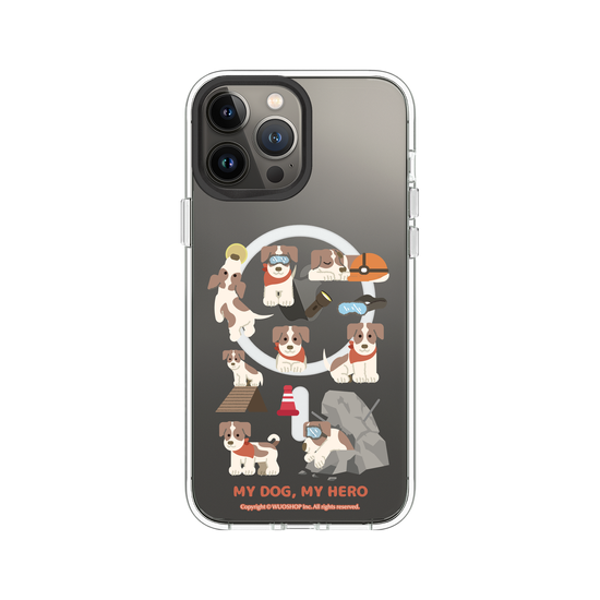 My dog, My hero-Search and Rescue Dog: Jack Russell Terrier(Clear)