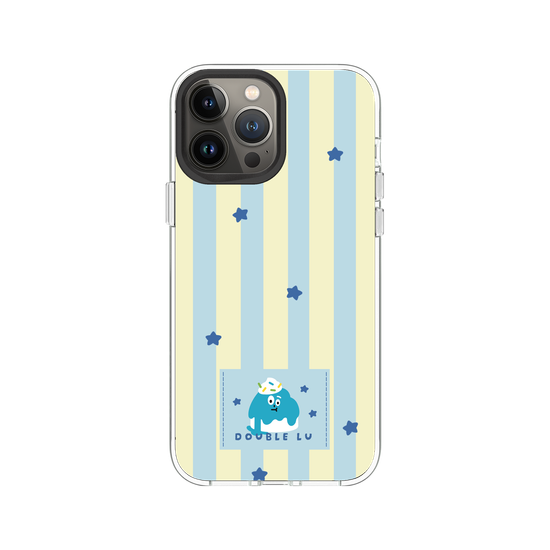 little blue monster dessert fabric labels