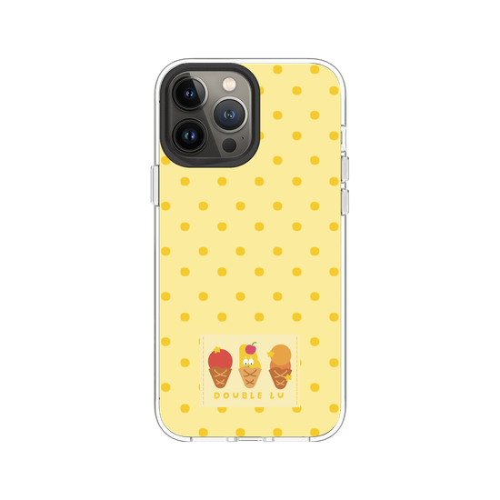 little yellow monster dessert fabric labels