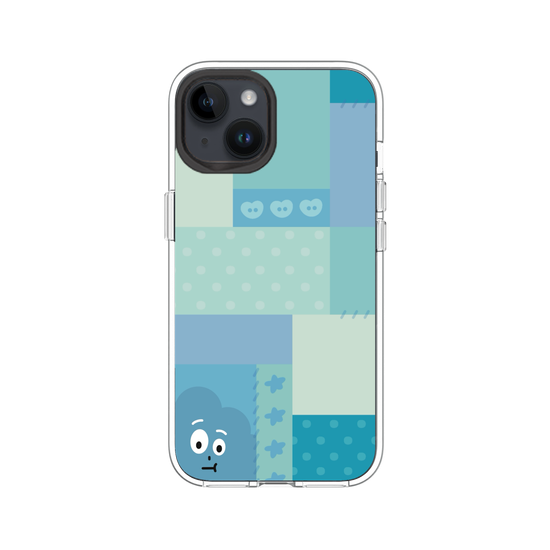 patchwork of little blue monster