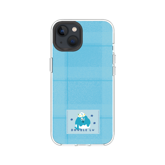 little blue monster dessert fabric labels