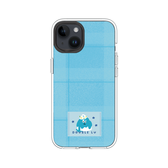 little blue monster dessert fabric labels