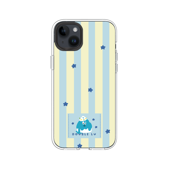 little blue monster dessert fabric labels