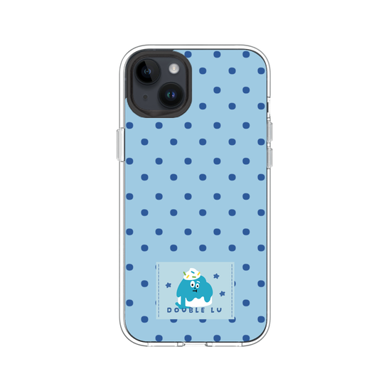little blue monster dessert fabric labels
