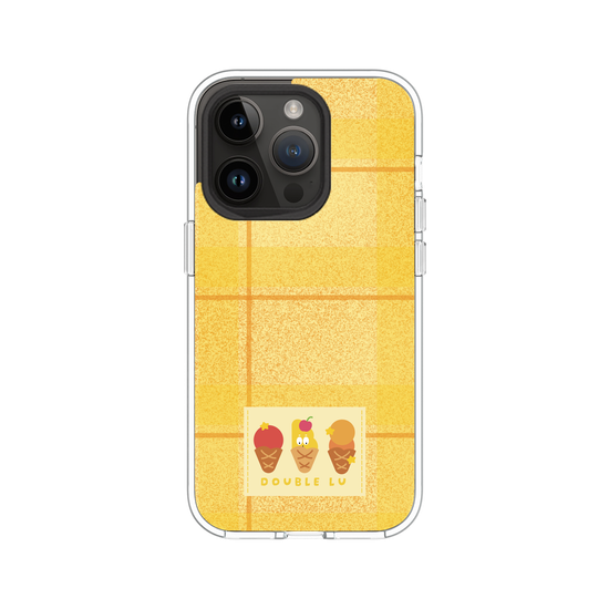 little yellow monster dessert fabric labels