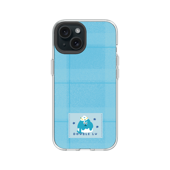 little blue monster dessert fabric labels