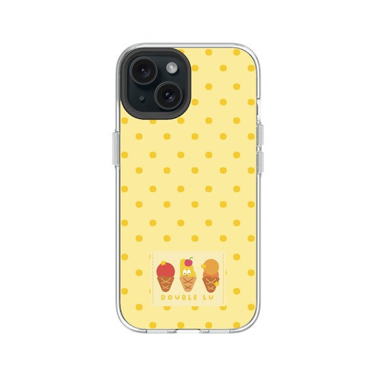 little yellow monster dessert fabric labels