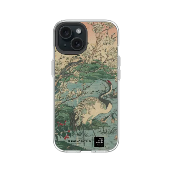 Van Gogh Museum | 鶴と桜 - 草木花鳥図シリーズ | Clear - iPhone 15