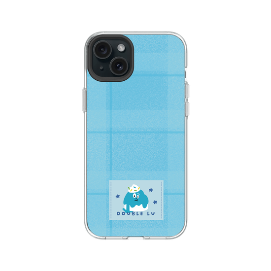 little blue monster dessert fabric labels
