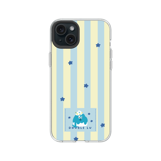 little blue monster dessert fabric labels