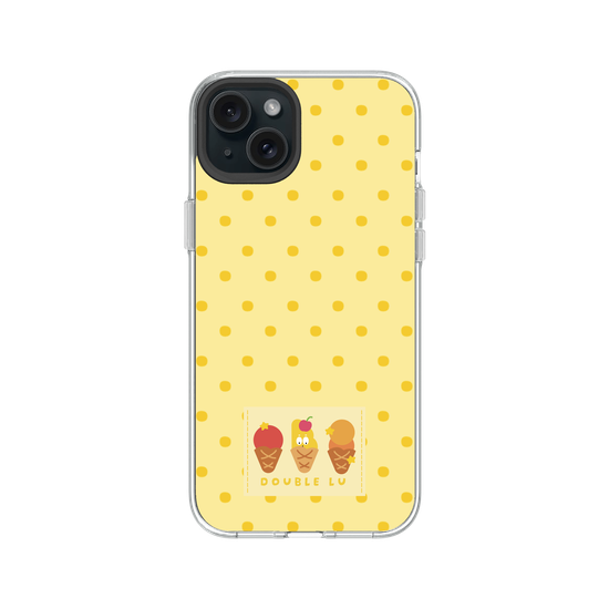 little yellow monster dessert fabric labels