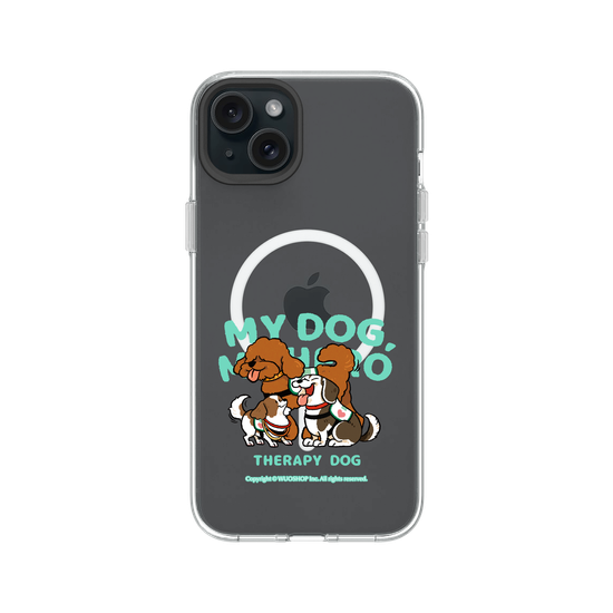 My dog, My hero-Therapy Dog: Mixed Breed x Long-haired Chihuahua x Standard Poodle(Clear)