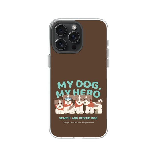 My dog, My hero-Search and Rescue Dog: Jack Russell Terrier(Color)