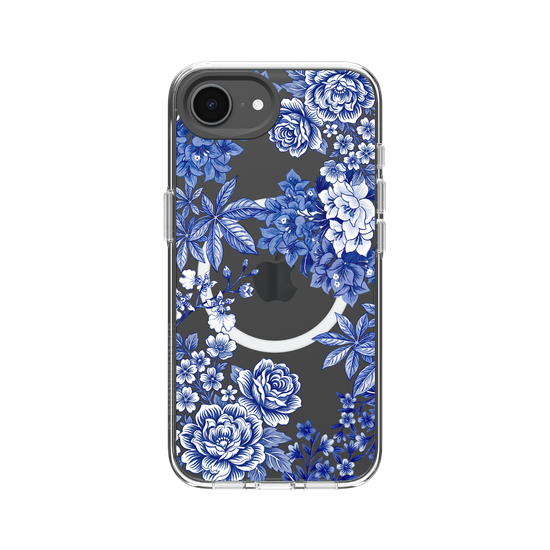 Taiwanese Floral Fabric · Blue & White