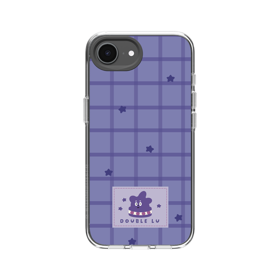little purple monster dessert fabric labels