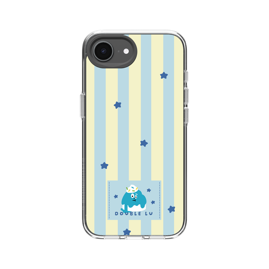 little blue monster dessert fabric labels
