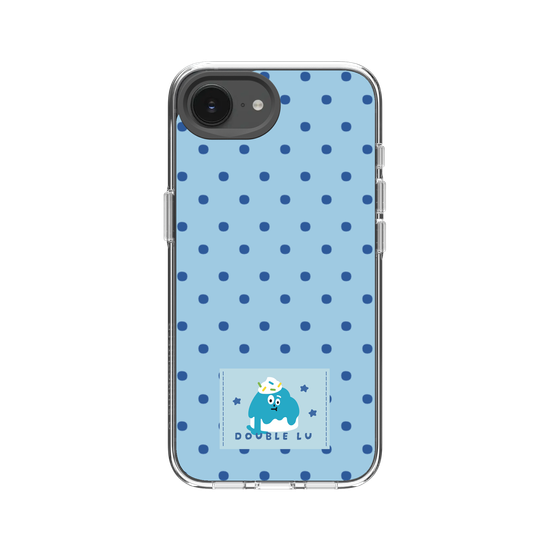 little blue monster dessert fabric labels