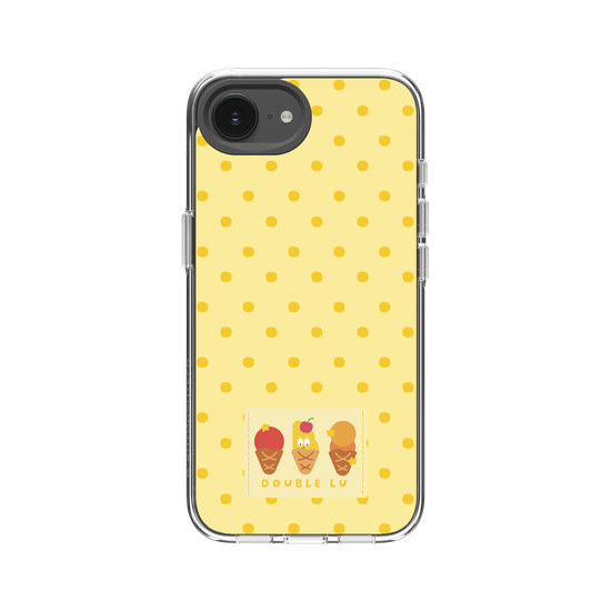 little yellow monster dessert fabric labels