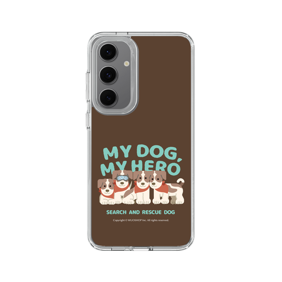 My dog, My hero-Search and Rescue Dog: Jack Russell Terrier(Color)