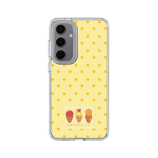 little yellow monster dessert fabric labels