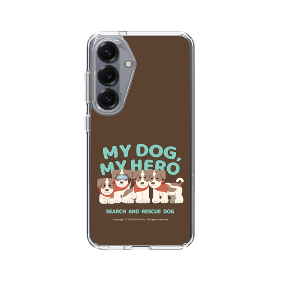 My dog, My hero-Search and Rescue Dog: Jack Russell Terrier(Color)