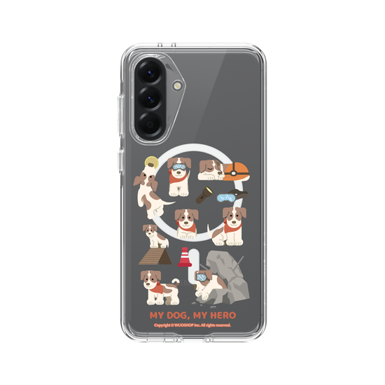 My dog, My hero-Search and Rescue Dog: Jack Russell Terrier(Clear)