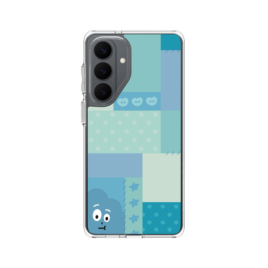 patchwork of little blue monster