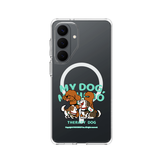 My dog, My hero-Therapy Dog: Mixed Breed x Long-haired Chihuahua x Standard Poodle(Clear)