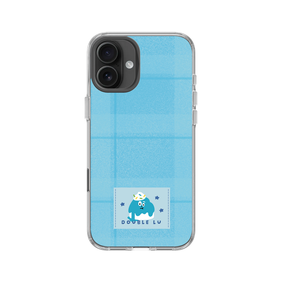little blue monster dessert fabric labels