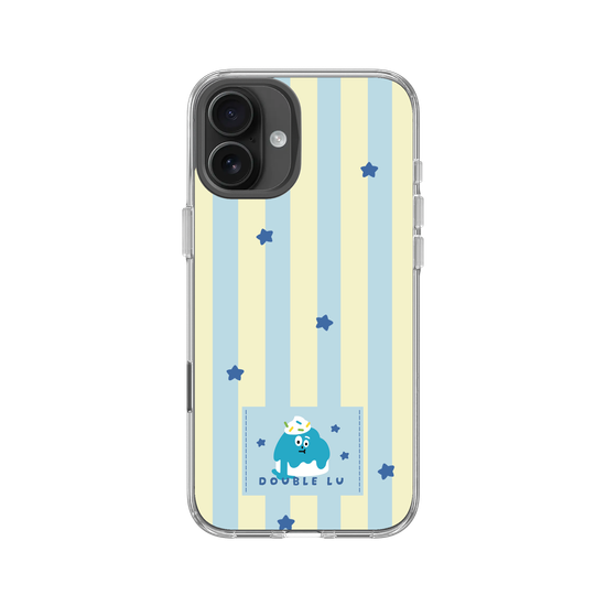 little blue monster dessert fabric labels