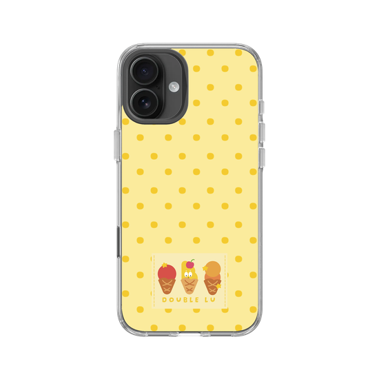 little yellow monster dessert fabric labels