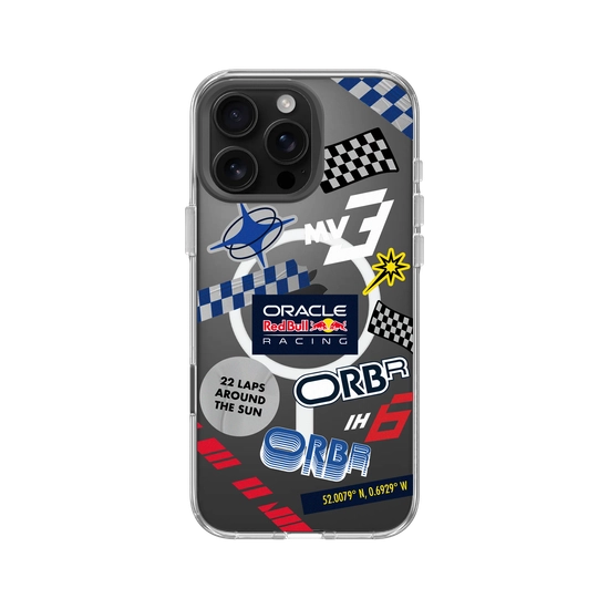 Oracle Red Bull Racing | ORBR - Stickers | Clear - iPhone 16 Pro Max ...