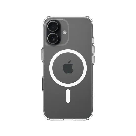 iPhone 17 Clear Case（Compatible MagSafe & Bouton de caméra） Transparent