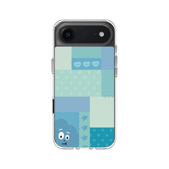 patchwork of little blue monster
